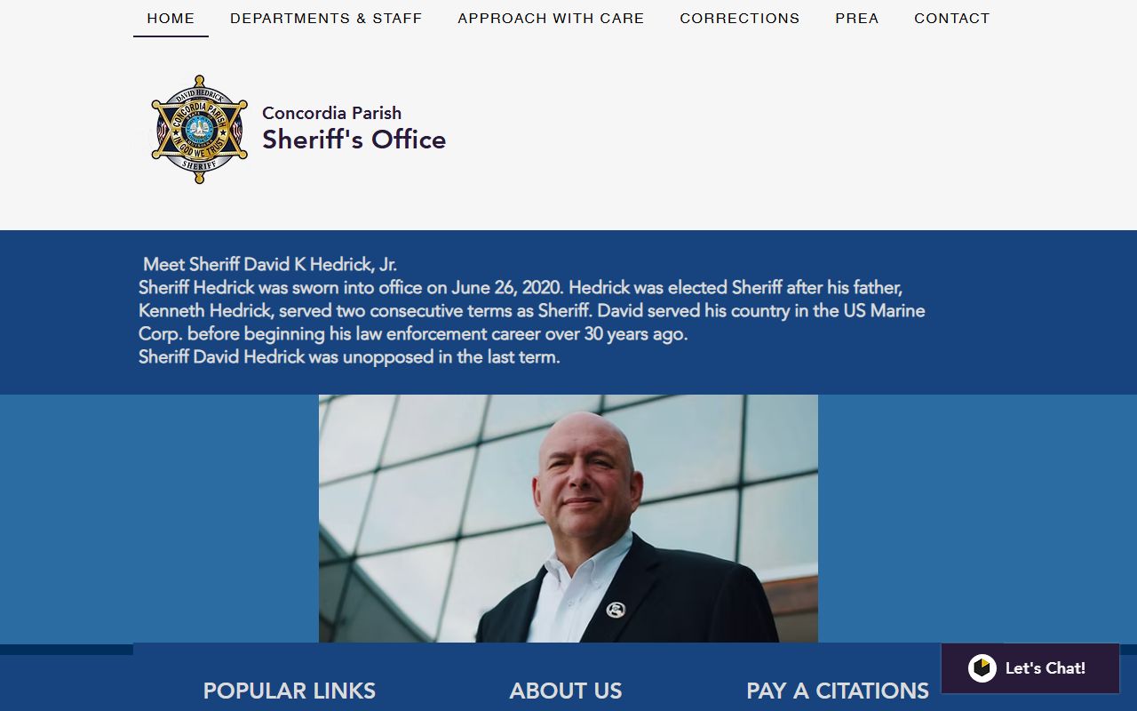 Concordia Parish Clerk of Court and sheriff record custody distinction