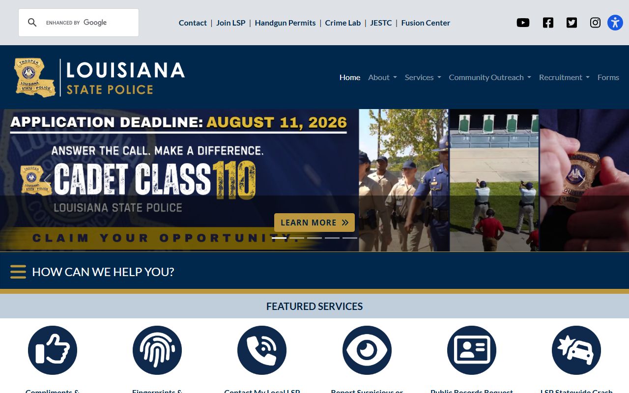 Concordia Parish arrest records Louisiana State Police sex offender registry source