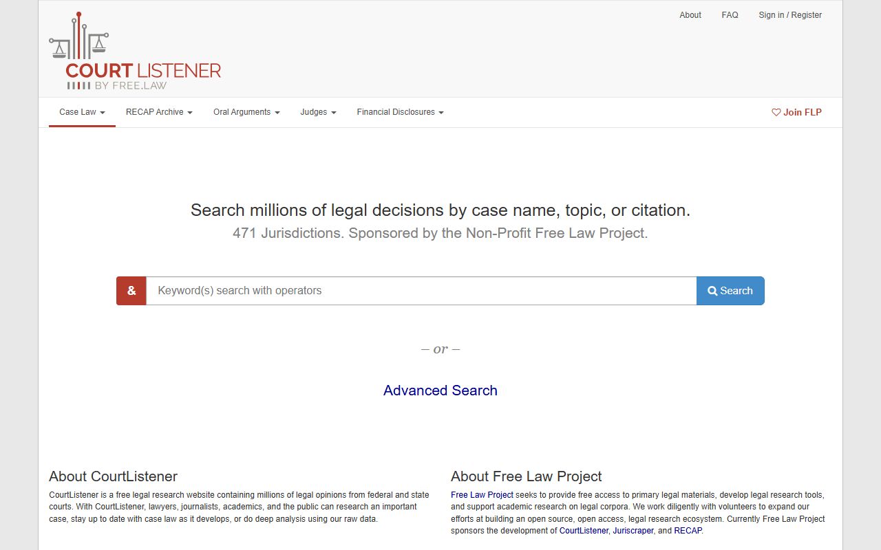 Concordia Parish probate records compared with CourtListener docket resource